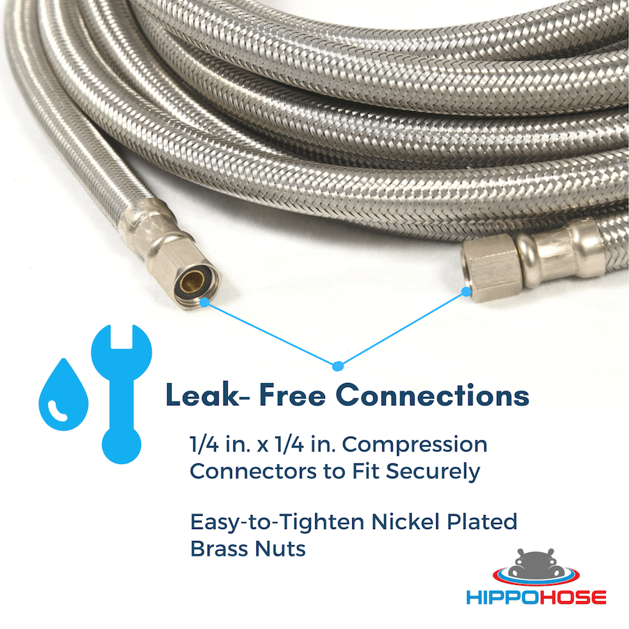 Refrigerator Water Supply Hose - Ice Maker Hose for Water and Ice