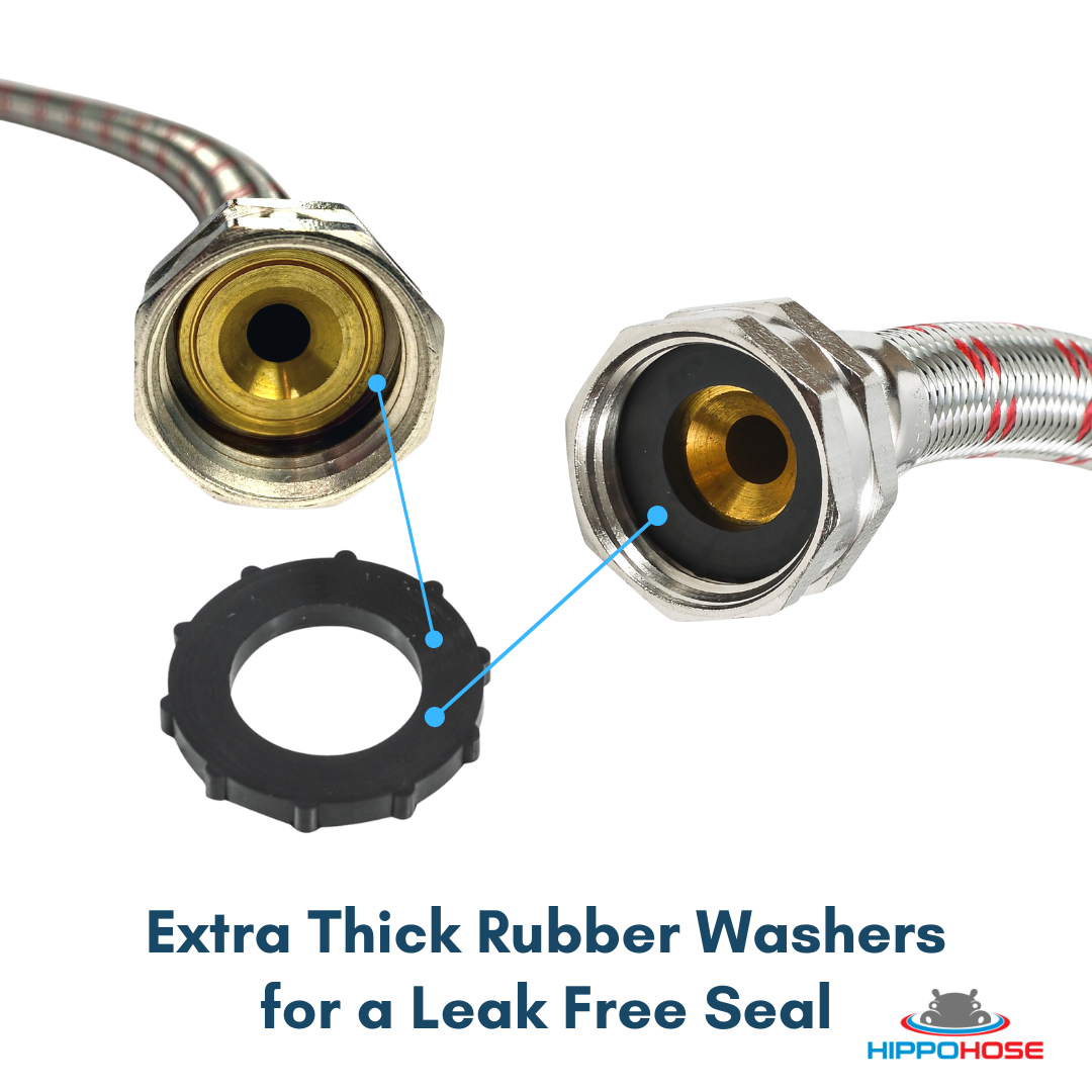 Washer hose washing machine replacement hoses