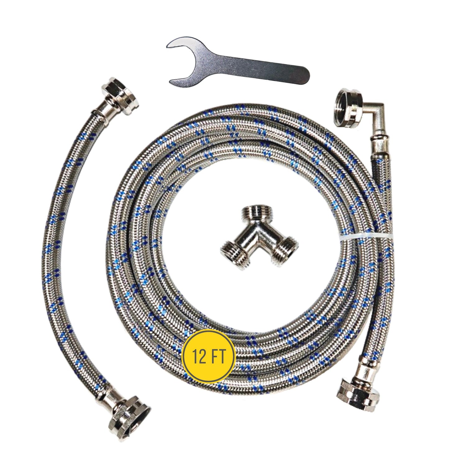 Steam Dryer Hose Installation Kit - Stainless Steel
