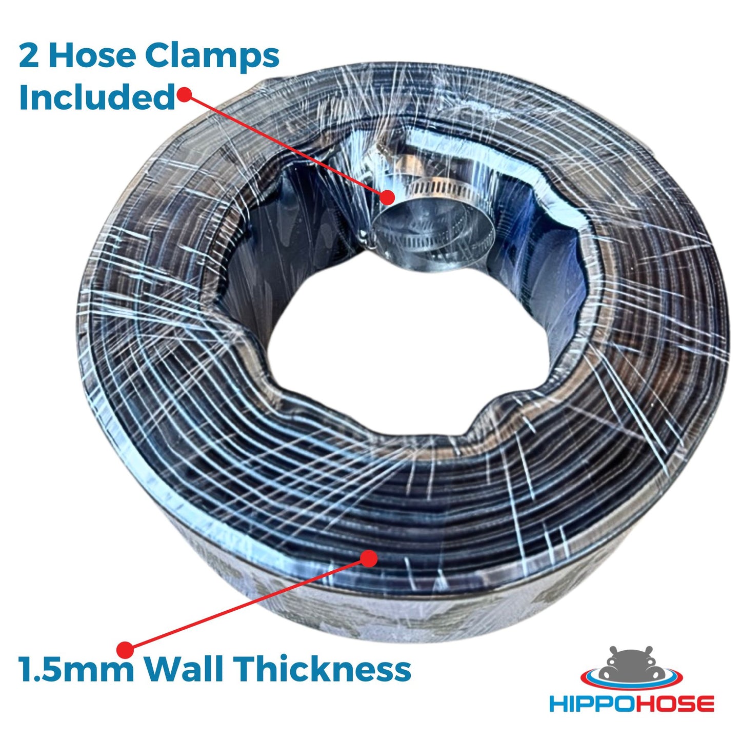 25 FT Pool Backwash Hose (Box of 8) - $120 ($15.00/hose)