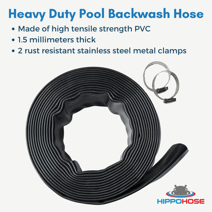 100 FT Pool Backwash Hose (Box of 2) - $90 ($45.00/hose)