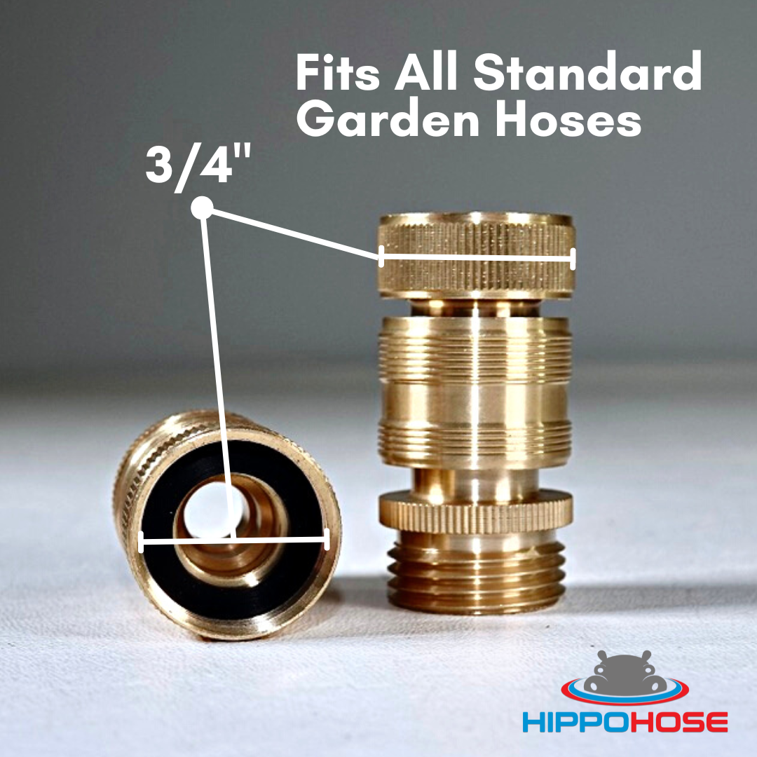 3/4 inch quick connect garden hose adapter