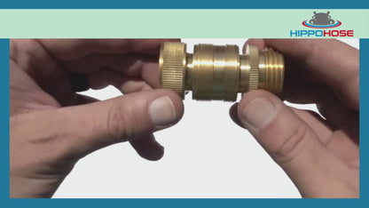 Snap-On Quick Connector Brass Garden Hose Fittings