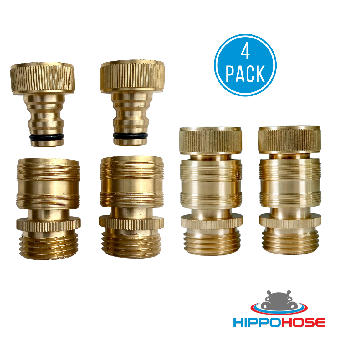 Snap-On Quick Connector Brass Garden Hose Fittings